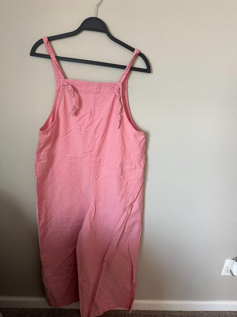 Women's Pink overalls